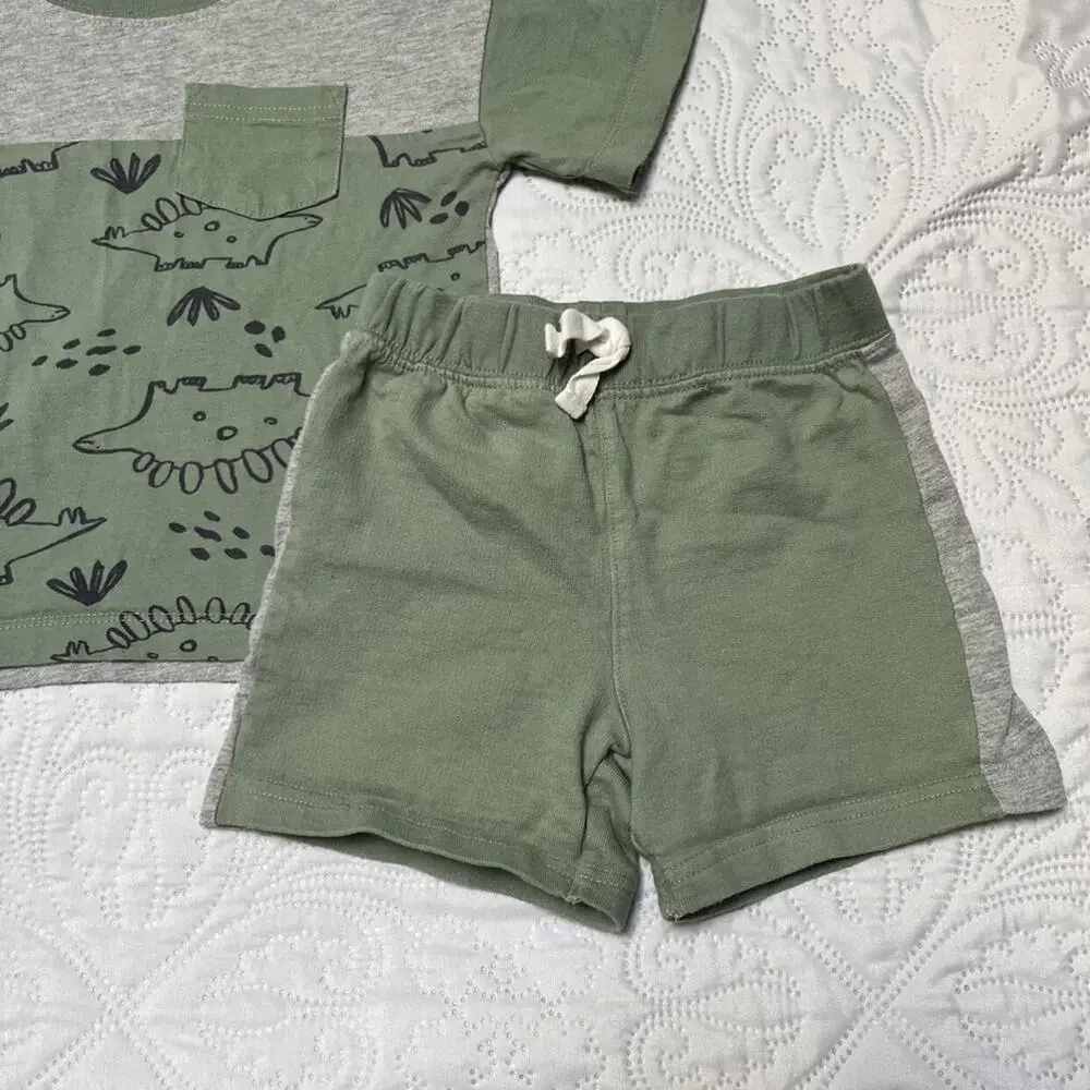 Carter's Two Piece Dinosaur Outfit Size 18m